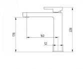 Monsoon 301743 ברז פרח פיה בינונית שרטוט Monsoon 301743 ברז פרח פיה בינונית שרטוט
