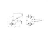 Accessability faucets 301450 שרטוט Accessability faucets 301450 שרטוט