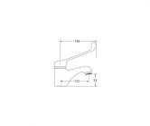 Accessability faucets ברז פרח פיה קצרה רותם שרטוט 900041