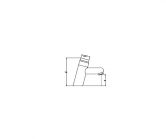 self closing faucets 309202 ברז מנתי לכיור שרטוט